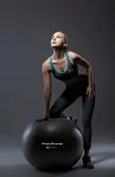М'яч для фітнесу (фітбол) Power System PS-4013 Ø75 cm PRO Gymball Black (4013BK-0) - мініатюра 5