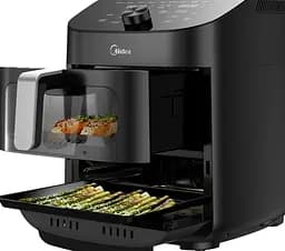 Аерогриль Midea MAD1100DADK 11 л - мініатюра 2