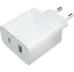 Мережевий зарядний пристрій Xiaomi Mi 33W Wall Charger (Type-A+Type-C) EU White (BHR4996GL)