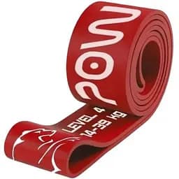 Еспандер-петля PowerPlay 4115 Power Band (гумка для фітнесу і кроссфіту) Червона (14-39 кг) (PP_4115_Red_(14-39 kg))