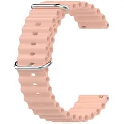 Ремінець Hump для Xiaomi Ticwatch C2 TicWatch E TicWatch S2 Mobvoi TicWatch C2 - рожевий ширина кріплення 20мм силікон Watchbands (W23-1WB39660066)