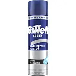 Гель для гоління Gillette Series Очищаючий з вугіллям 200 мл