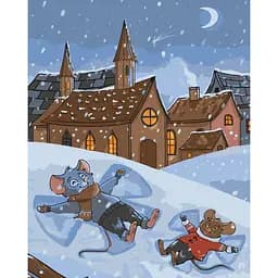 Набор для росписи ArtCraft Веселые мышата 40x50 см (16127-AC)