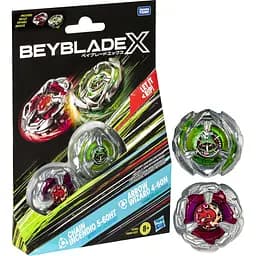 Набор игрушечный Hasbro Beyblade X Dual Pack Set из двух волчков (F9586_G0196)