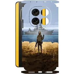 Защитная пленка StatusSKIN для Xiaomi Poco X7 Корпус Винил Корабль