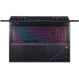 Ноутбук Ігровий Acer Predator Helios 18 AI PH18-73-90KW з процесором Intel Core Ultra 9 275HX pana la 5.4GHz, 18'', WQXGA, 250Hz, IPS, 64GB DDR5 RAM, 2TB SSD, NVIDIA No OS, Abyssal чорний - мініатюра 8