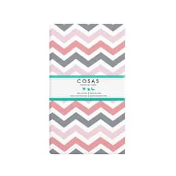 Набір простирадл полуторне Cosas ROSE/ZIGZAG 155х240 см (SetSheet_Rose_ZigGreyRose_155х240) - мініатюра 2