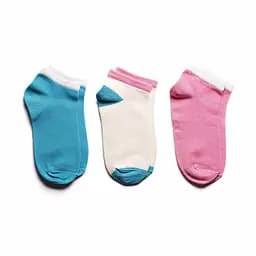 Набор носков 3 пары короткие бесшовные ORGANIC cotton JILL ANTONY 36-39