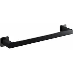 Тримач для рушника Omnires Nelson black mat NL80214BL Чорний матовий