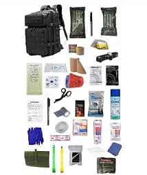 Укомплектований медичний тактичний рюкзак №1 сірий