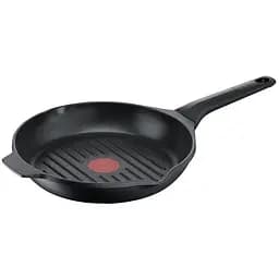 Сковорода Tefal гриль DELICIO 26см алюминий бакелит черный kuh0014371