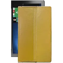 Чехол StatusCASE из экокожи для планшета Insignia NS-P11W7100 Золотой