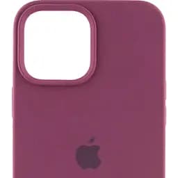 Чохол Silicone Case для Apple iPhone 15 Pro Max Plum AA [92733] - мініатюра 2