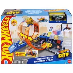 Ігровий набір Hot Wheels City Суперполіцейський відділок (JBM71)