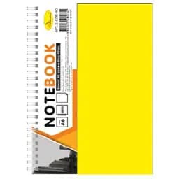 Блокнот Апельсин А6 Б-БП6-80 80 аркушів жовтий          