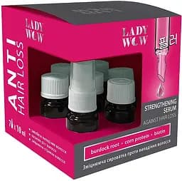 Зміцнююча сироватка проти випадіння волосся Lady Wow 7x10 мл