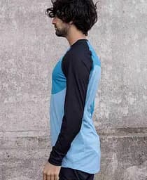 Велоджерсі POC MTB Pure LS Jersey S Чорний-Блакитний - мініатюра 3