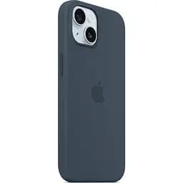 Чохол Apple Silicone Case with MagSafe для iPhone 15 Storm Blue (MT0N3ZM/A) [92897] - мініатюра 2