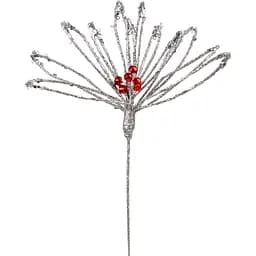 Декор Yes! Fun Срібна квітка 60 см (974725)