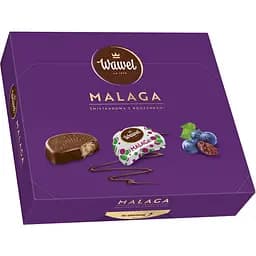 Цукерки Wawel Malaga з кремовою начинкою та родзинками, 330 г (925506)