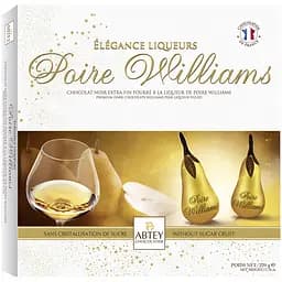 Цукерки Abtey Poire William Elegance Liqueur Chocolate бренді з грушею 220 г (799004) - мініатюра 3