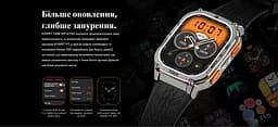 Смарт-годинник Kospet Tank M3 Ultra наручний black (16427) - мініатюра 9