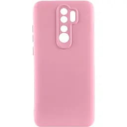 Чохол TPU Getman Liquid Silk Full Camera для Xiaomi Redmi 9 Рожевий / Pink
