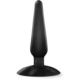 Анальная пробка Crushious Jolly 11 см (черный)