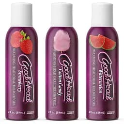 Разогревательные гели для орального секса Doc Johnson GoodHead - Warming Head (3 вкуса)