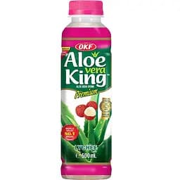 Фруктовий напій OKF Aloe Vera King Lychee 0.5 л