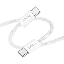 Кабель Hoco Source 60W charging data Cable Type-C to Type-C X104 1 м