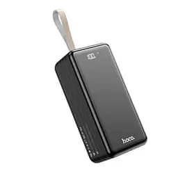Зовнішній акумулятор Hoco DB21 large display power bank 80000mAh 6 портів 4USB Type-C Lightning - мініатюра 2