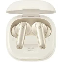 Bluetooth-гарнітура Anker SoundCore P40i Oat White (A3955G21) - мініатюра 5