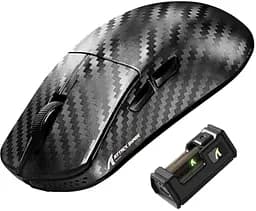 Бездротова миша ATTACK SHARK R11 ULTRA 42000 DPI, PAW3950 MAX, Carbon Shark, 8K,Чорна