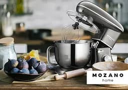 Кухонний комбайн Mozano професійний тістоміс Kitchen Machine 2300 Вт чаша 6,2л Silver - мініатюра 9