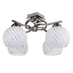 Люстра стельова Brille класична в зал E27 60W BZ (LK-539C/4)