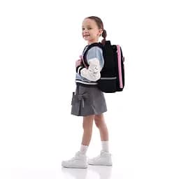 Рюкзак GoPack Education 165S Heart Чорно-рожевий (GO26-165S-2) - мініатюра 18
