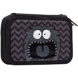 Пенал жесткий 1 Вересня HP-01 Roarr, 13х21х4 см, черный (532986)