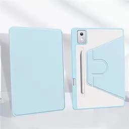 Чохол Lenovo Idea Tab Pro 12.7 2025 TPUCristal Pen holder 360 Голубий - мініатюра 4