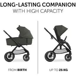 Універсальна коляска 2 в 1 Hauck Walk N Care Air Dark Olive, темно-оливковий (16549-2) - мініатюра 9