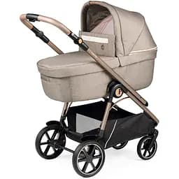 Коляска 2 в 1 Peg-Perego Veloce Mon Amour Belvedere з підставкою до люльки рожеве золото - мініатюра 4