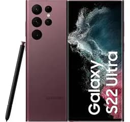 Смартфон Samsung Galaxy S22 Ultra 5G 12/256Gb Burgundy (SM-S908U)