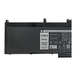Акумулятор для ноутбука BestBatt Dell (WJ5R2) Precision 3510 Latitude E5570 11.4V 84 Wh Replacement