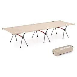 Туристическая раскладная ультралегкая кровать Naturehike NH19JJ006 алюминий (Бежевая)