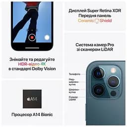 Смартфон iPhone 12 Pro Max 128GB Model A2411 Grade C Seller Refurbished Gold - мініатюра 5