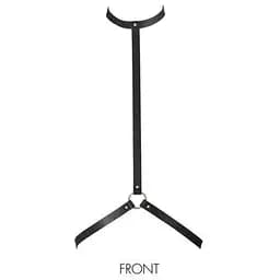 Портупея Bijoux Indiscrets MAZE - I Harness Black, екошкіра, дуже стильна