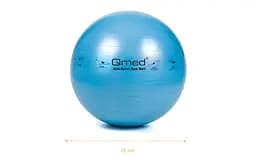Фітбол - ABS Gym Ball 75 см Qmed fit0025183 - мініатюра 2