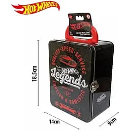 Контейнер Hot Wheels для 18 машинок вінтажний чорний (HWCC22B) - мініатюра 4