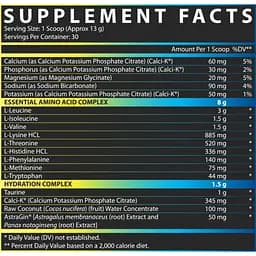 Амінокислота Nutrex Research EAA Hydration 30 таблеток Blueberry Lemonade - мініатюра 2