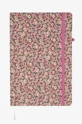 Блокнот на гумці Small flowers 762497ML 80 аркушів Рожевий